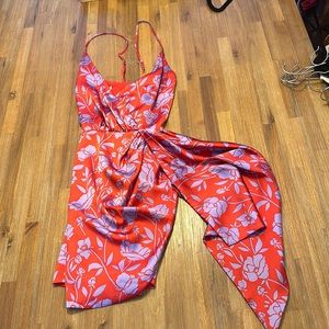 Lovers & Friends mini small size 4 floral dress.